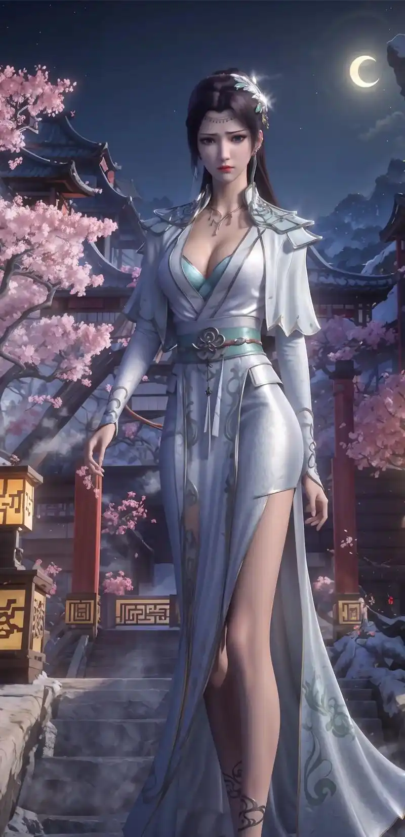 斗破苍穹云韵ai壁纸."再见,药岩." #国漫美女 #斗破苍 - 抖音