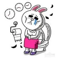 拉肚子朋友圈配图 搞笑半夜拉肚子卡通配图_微信头像图片大全