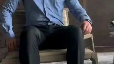 【正装皮鞋黑袜眼镜大叔】突击检查,现在拍照拍视频给我看,发过来