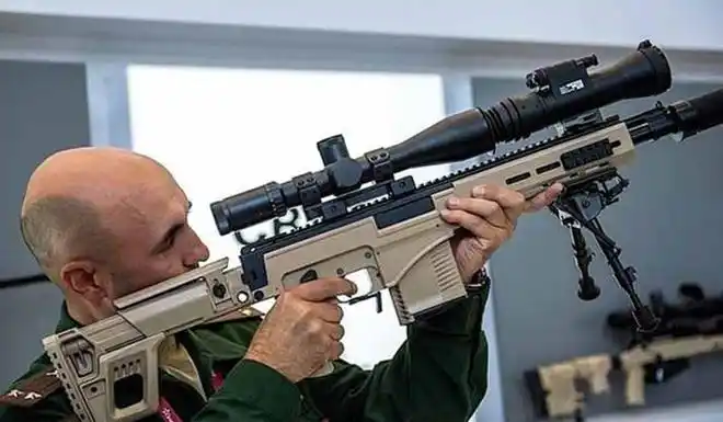 俄罗斯特种部队获得的新装备svk狙击步枪
