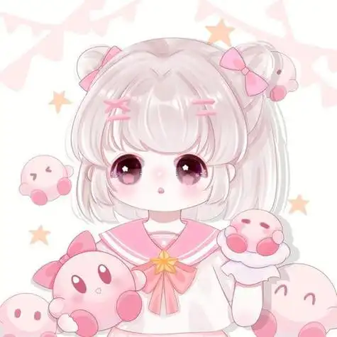 敲可爱卡哇伊动漫女生头像