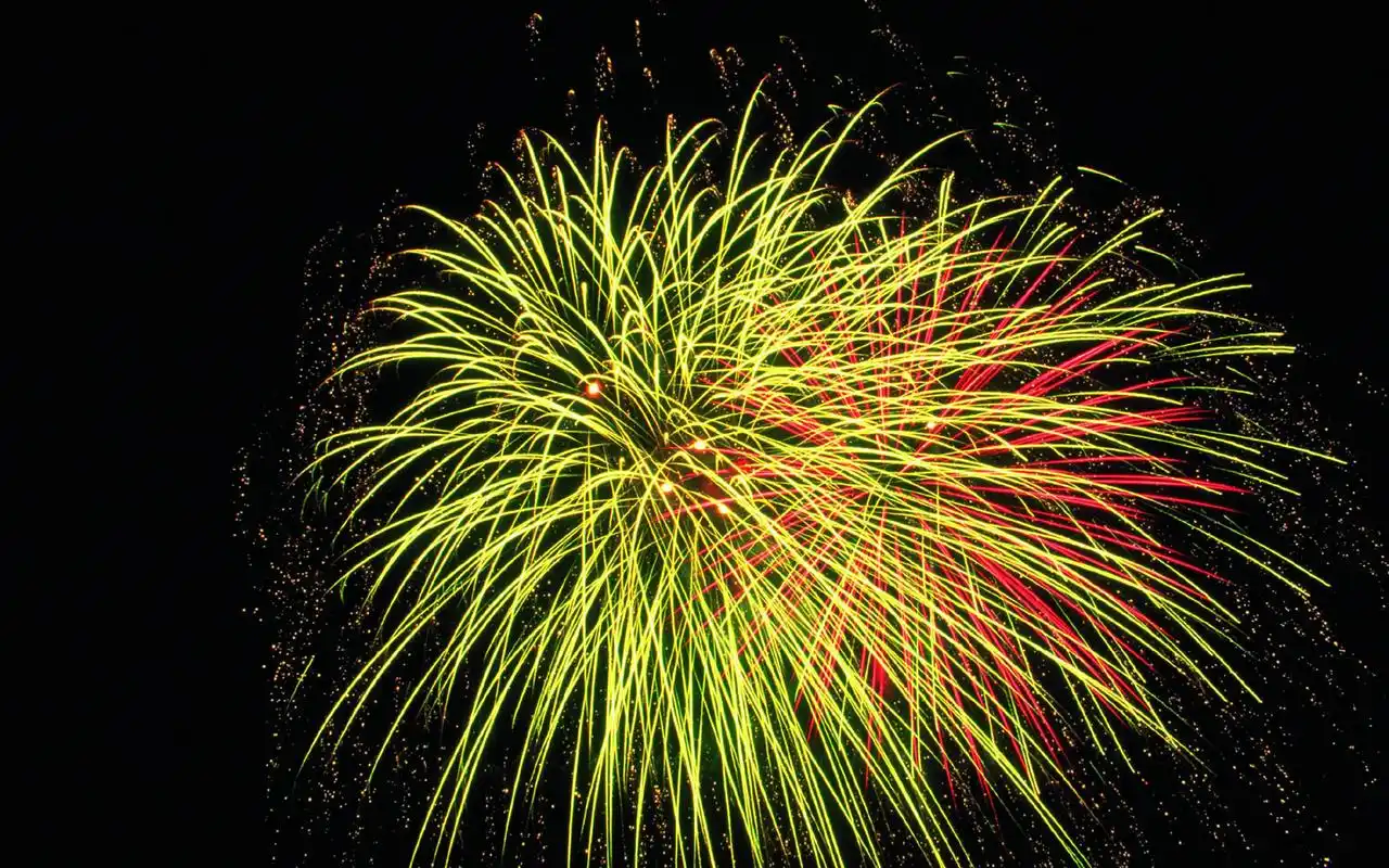灿烂烟花创意效果图「三」,高清图片,炫彩壁纸