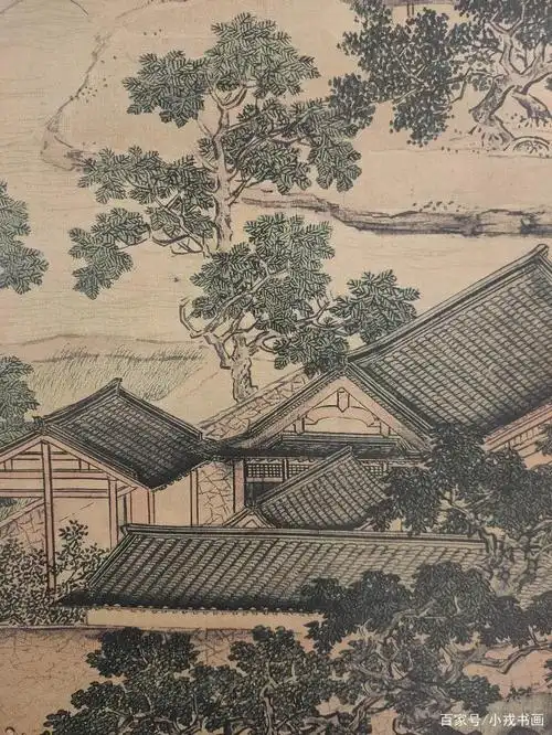 中国古代画家笔下的屋宇楼阁,可观可游,极具诗情画意