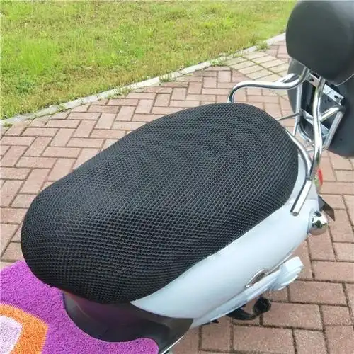 电动车座套针织夏季小龟车踏板坐套坐垫套自行车透气