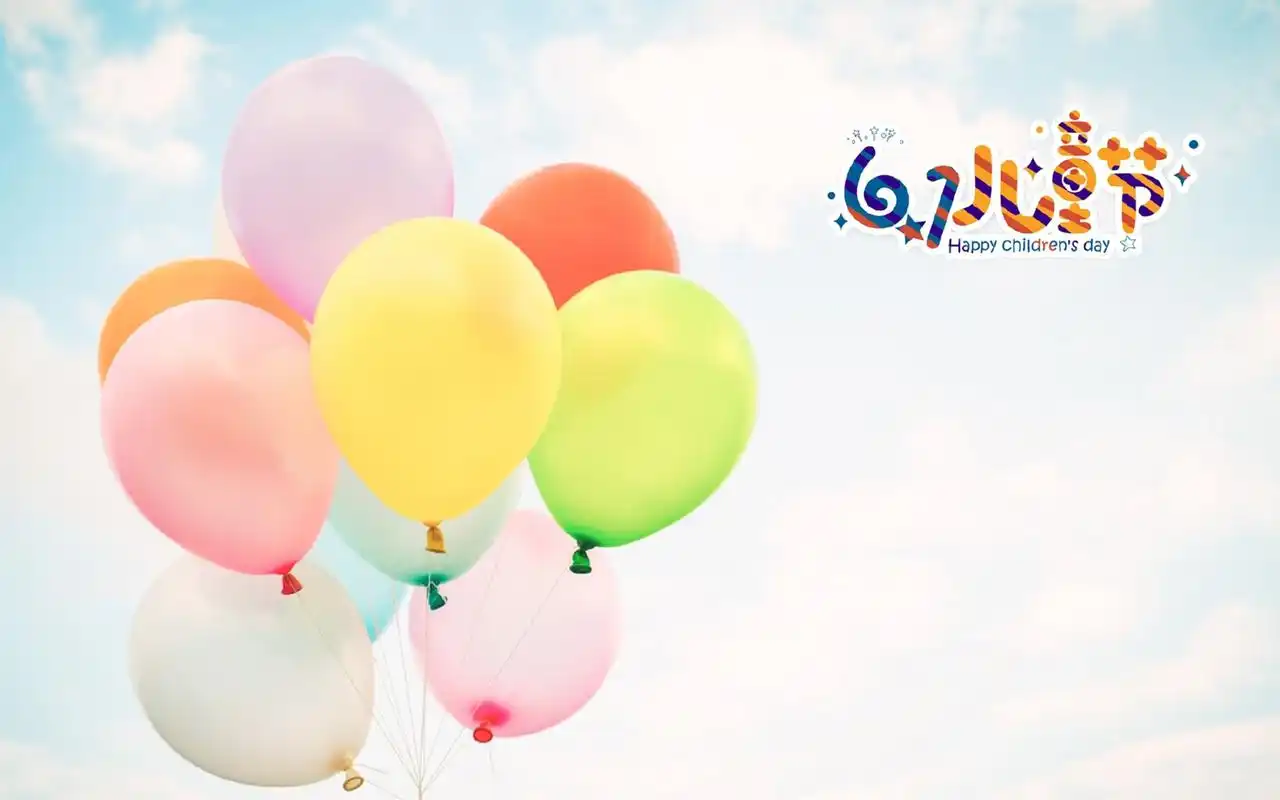 六一儿童节桌面壁纸,分享一组六一儿童节快乐桌面壁纸,童年是充满色彩
