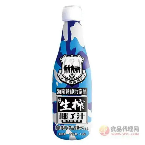 海南特种兵生榨椰子汁饮品1.25l