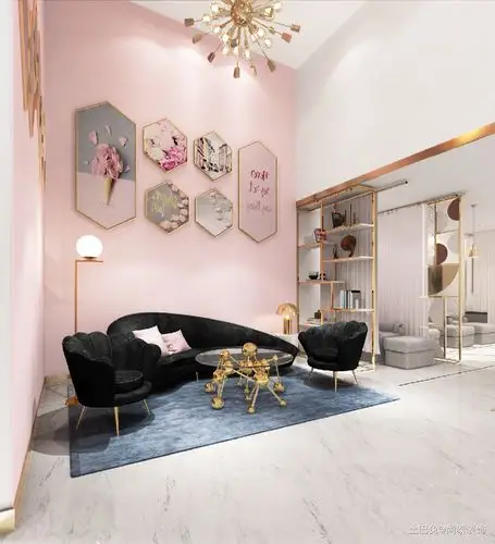 红风美甲店功能区功能区其他130m05设计图片赏析--土巴兔装修效果图