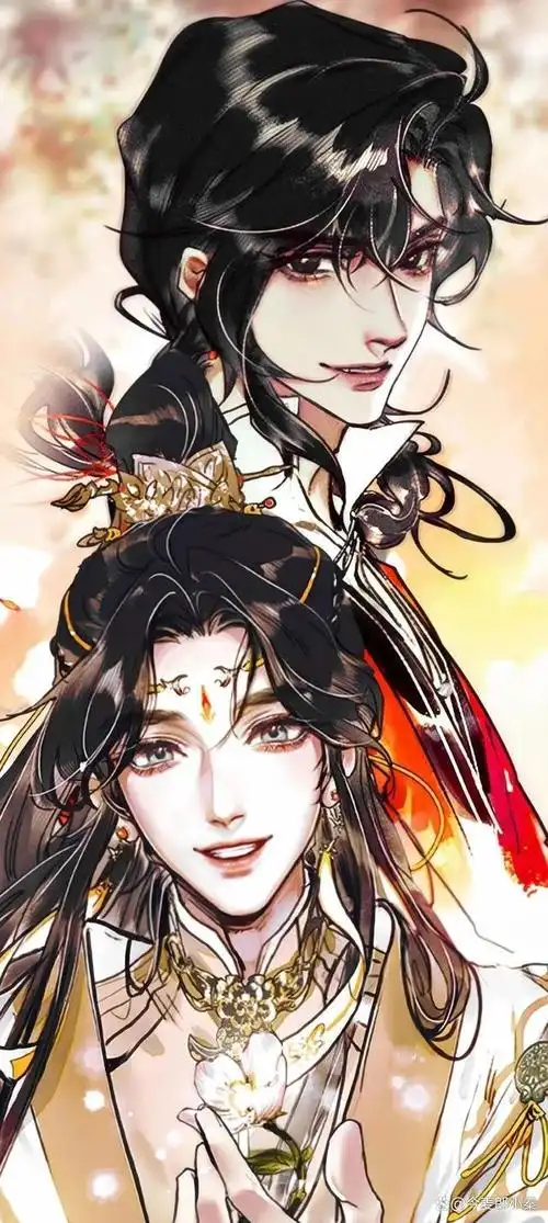 天官赐福:花城狐狸眼惑人,星光下的妖艳与野性!不愧是妖艳妃!