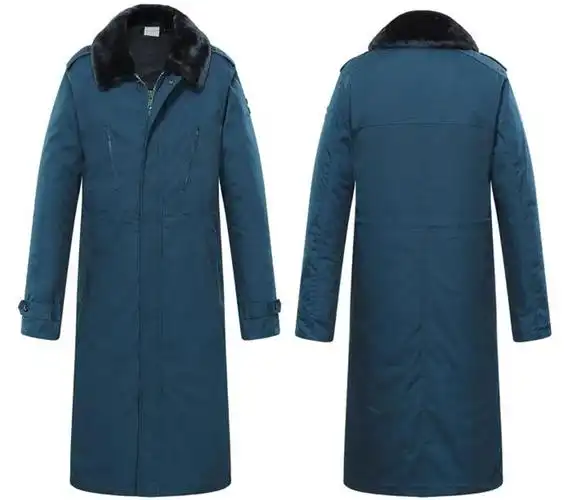 加长保暖内胆可以拆卸棉大衣劳保大衣男低温区军迷常大衣空军常服大