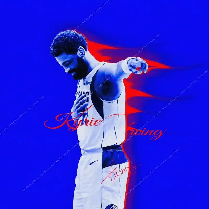 分享一组高级感欧文头像.撞色系列#欧文 #kyrieirvi