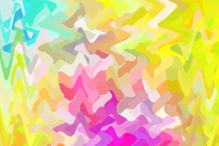 焦点多色抽象柔和多彩的光滑模糊的纹理背景在黄色颜色的焦点色调照片