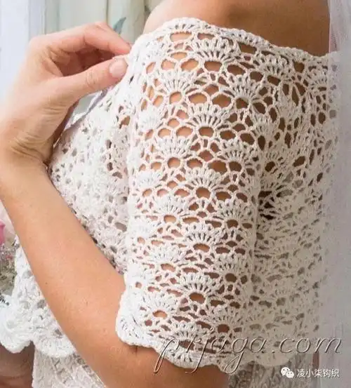 钩针小开衫