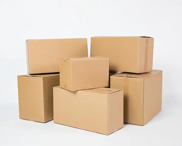 昌邑牛皮纸三层瓦楞纸箱