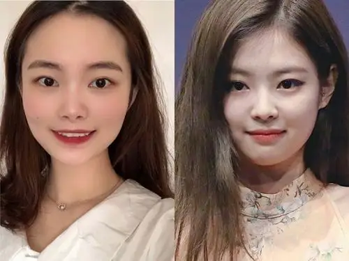 是一种混杂奶凶感的鲶鱼高级脸     jennie的变美启示: 圆脸