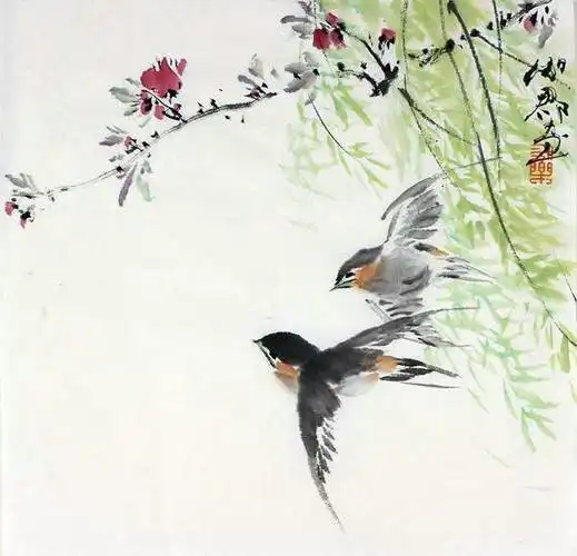 中国画中的燕子与诗中燕建议收藏