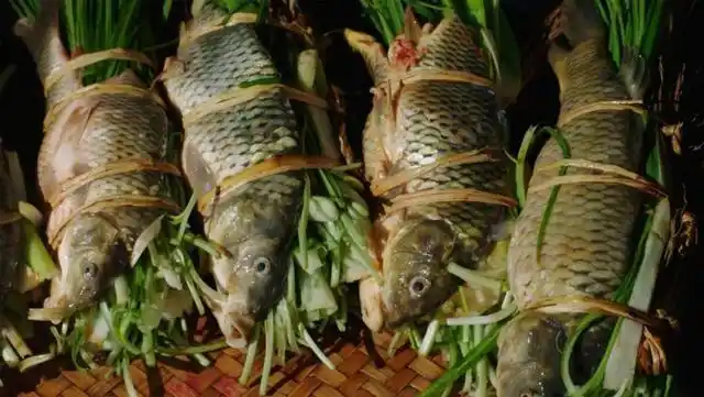 鱼包韭菜,水族第一名菜!