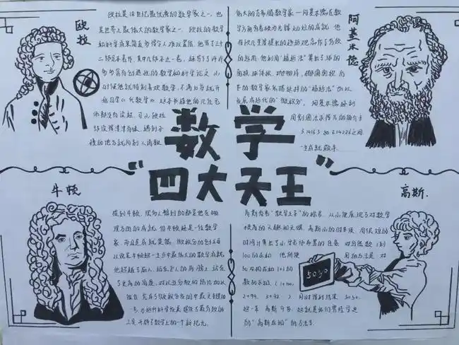 7年级的数学手抄报 四年级的手抄报-蒲城教育文学网