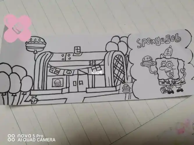 海绵宝宝绘画  #画画  #寻找小红书绘画大神 #allen--wvemir9