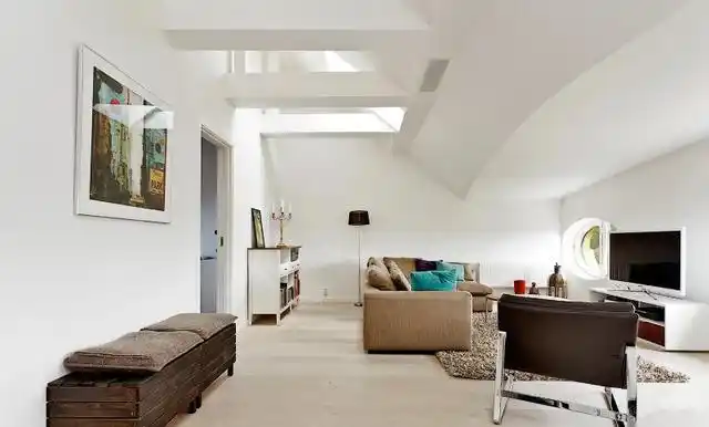 斜顶客厅,可以这样吊顶!