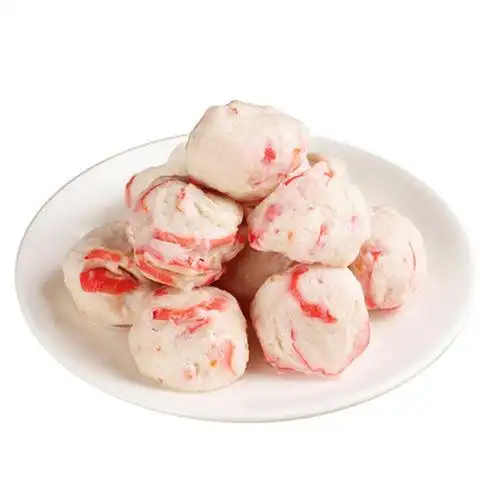 安井龙虾味球240g速冻丸子海鲜虾丸豆捞关东鱼丸