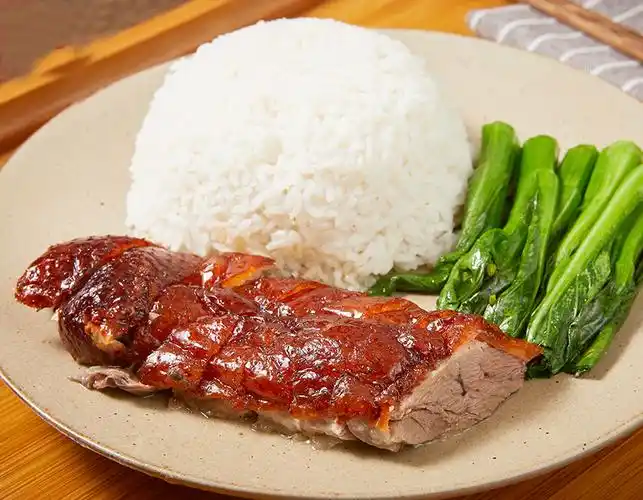 精选烧鸭饭