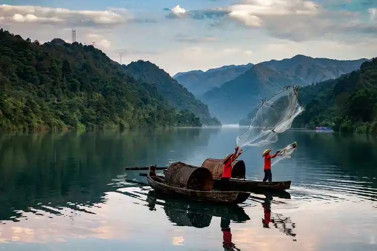 湖南小东江风光