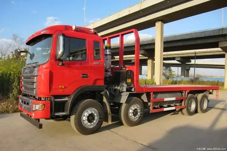 5米集装箱平板自卸车(hfc3311zxpp2k4h38af)_实拍图片_279476_卡车之