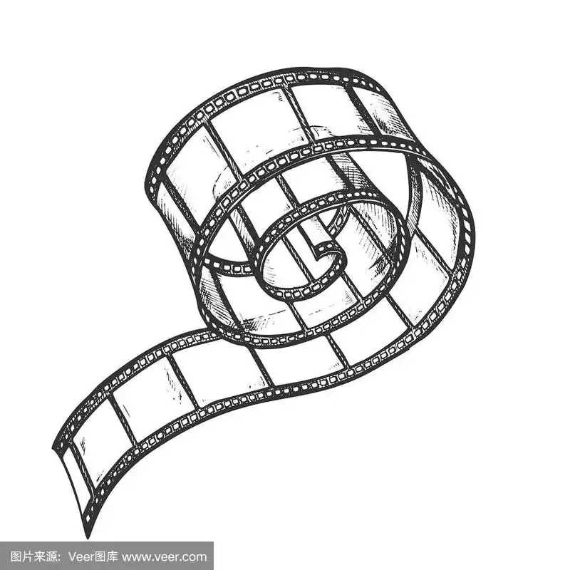 单色摄像机用胶片带卷