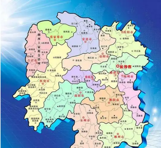 湖南省地图高清版下载-湖南省地图全图高清版 v1.0-侠丐手游网