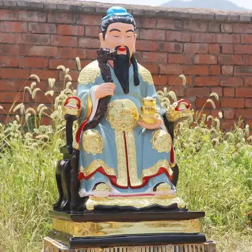 神像山神88厘米高寺庙招财财保平安摆件装饰品摆件