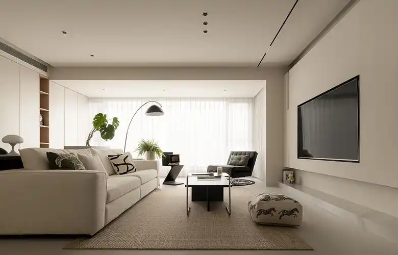 115㎡现代简约风一人居,去繁就简,放大空间住出松弛感