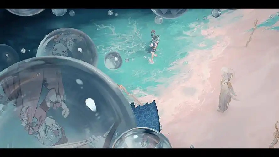 【聆海金鱼姬】让我爆哭的传记三 加bgm和海浪声