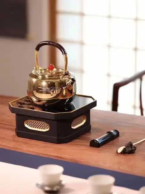 台湾莺歌烧电陶炉金工系列四方八角电陶炉