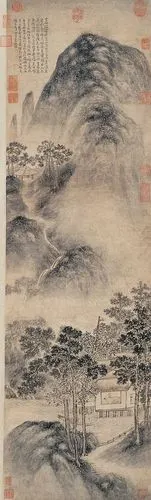 元代龙虎山道士的山水画有仙骨