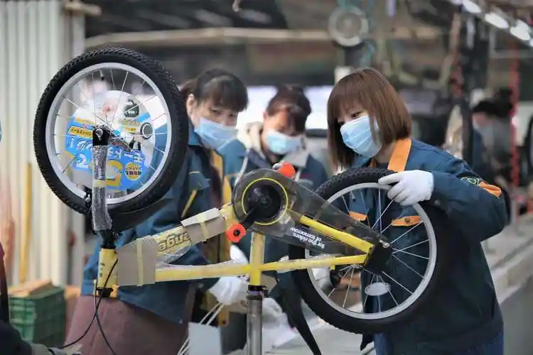 河北平乡自行车产销两旺