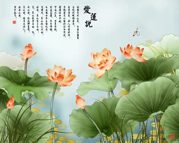 【psd】高清爱莲说_图片编号:wli10912248_室内装饰用图_室内装饰|无