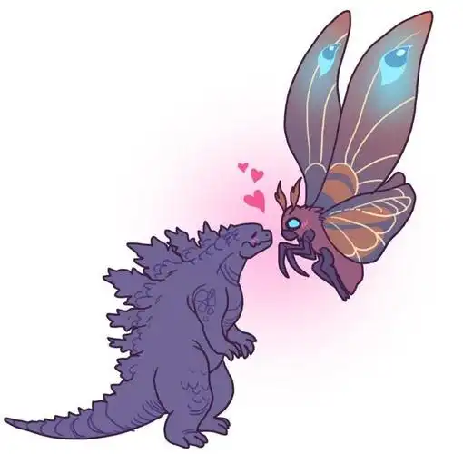 原创单身久了连怪兽的爱情都嫉妒了哥斯拉都会撒糖了没天理