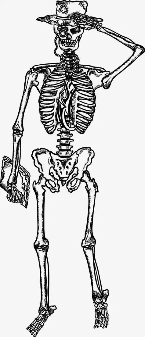 骷髅简笔画 骷髅简笔画图片