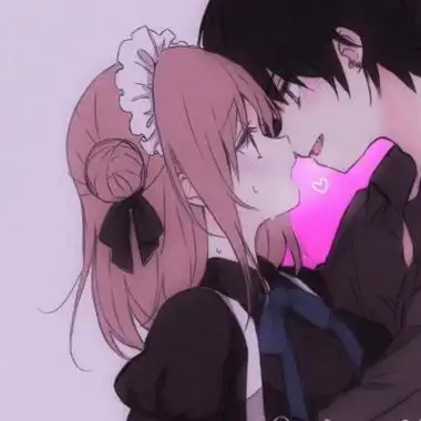 情头污系一对动漫高清图片_情侣动漫头像_头像屋