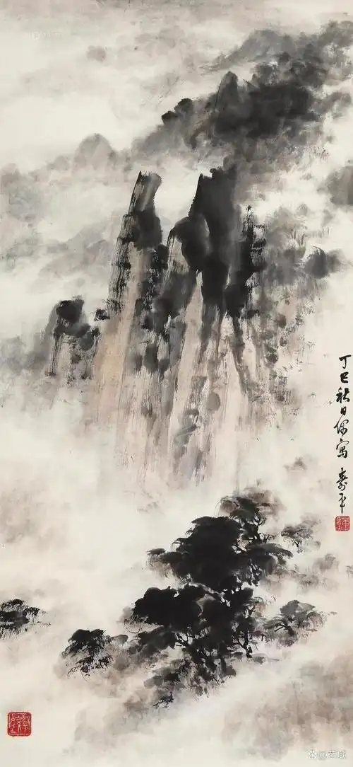 董寿平山水画赏析