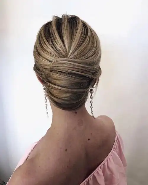 十款高贵优雅的新娘盘发造型,泰然自若,高贵与优雅很迷人