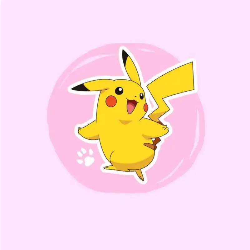 神奇宝贝宝可梦皮卡丘可爱头像