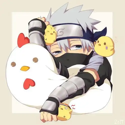 火影忍者,萌萌哒一组卡卡西,可可爱爱,笑得好开心 【p:60708249丨by