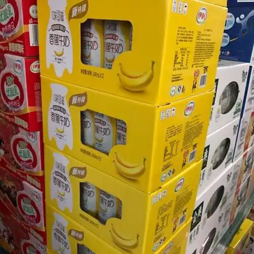 伊利味可滋香蕉牛奶12盒240ml礼盒装营养成人学生早餐奶