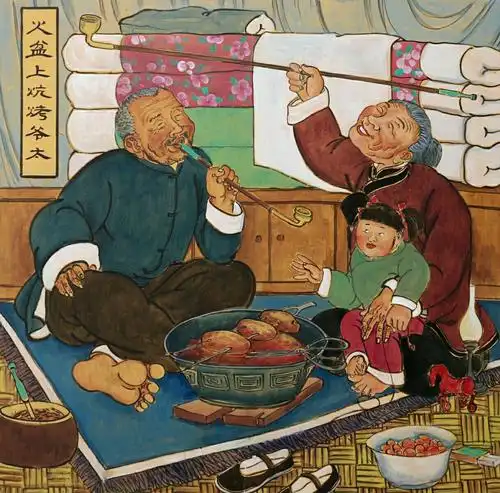 蔡海军壁画艺术——《东北十八怪》