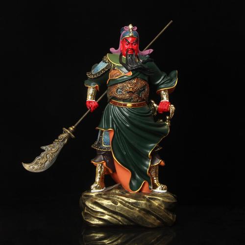 关二爷神像开业礼品武财神关公像招财家用供奉树脂财神爷关公摆件