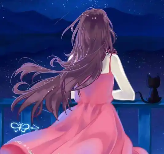 美女背影可当头像美丽背影