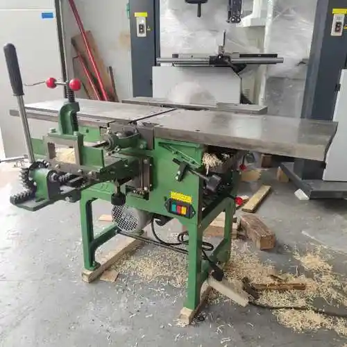 红丹木工机械木工小型多用机威海工友轻型四用平压刨木工联合机床