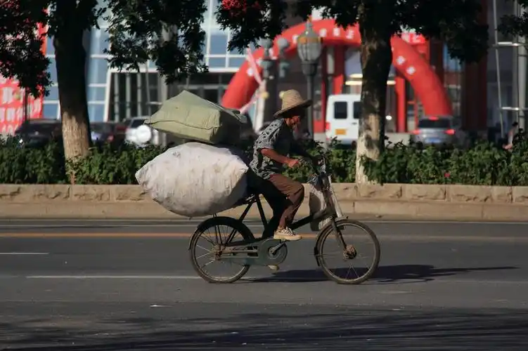 艰辛生活的农妇