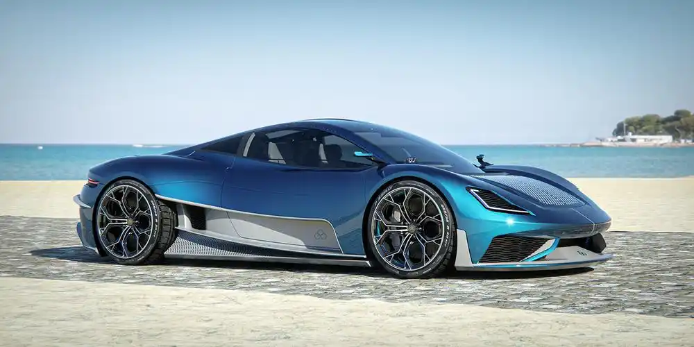 andrietta——科技感跑车概念设计 - 普象网